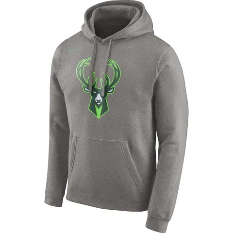 Milwaukee Bucks Nike Earned Edition Essential Logo Pullover Hoodie Sweatshirt Cover