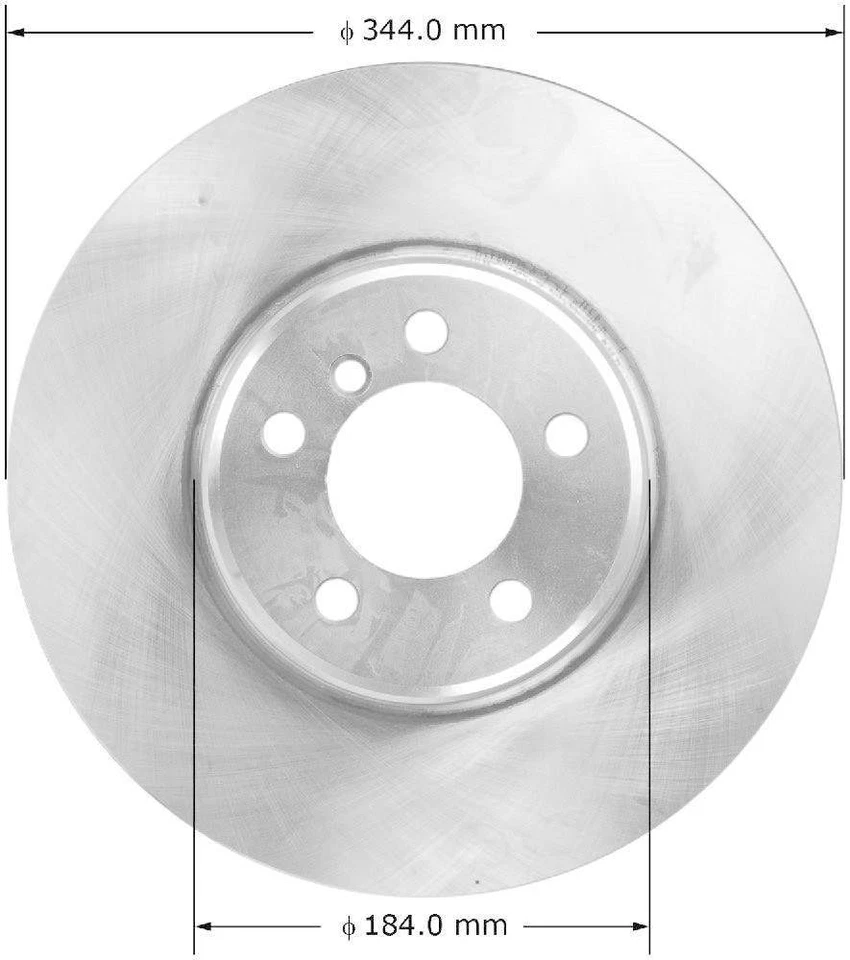 Rotor de freno de disco para Land Rover Range Rover Bendix 2003-2005 Foto 1 de 1