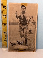 1936 Goudey Wide Pen Lew Riggs Cubs R314 Baseball Card