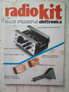 Radio Kit Elettronica N.6 anno 1981 - Amplificatori HI-FI a bassa distorsione - Picture 1 of 2