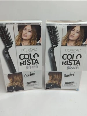 🆕️ Lote de 2 L'Oreal Colorista Bleach & Play OMBRE Rápido y Fácil Hágalo Usted Mismo 🆕️💯✅️🔥✨🎉🎊 Foto 1 de 4