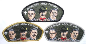 Cherokee Area Council 95th Ann CSP Set of 3 - SA75, SA76,, SA77 - Picture 1 of 1