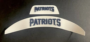 3D Bumpers - Patriots Flex Set For A Full Size Football Helmet - Picture 1 of 2