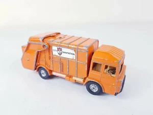 Corgi BHS C1116 CITY SANITATION All Orange Refuse Truck. Vintage Diecast - Picture 1 of 12