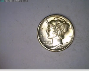 Moneda de diez centavos mercurio 1945 (15-228 10m2) - Imagen 1 de 2