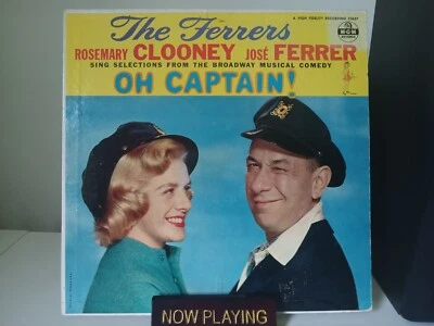The Ferrers Sing Selections From The Broadway Comedy - Oh Captain 1958 MGM E3687 Foto 1 de 4