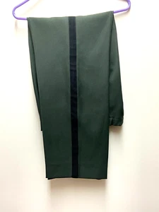 US ARMY WOMAN'S SLACKS TEXTURED  UNIFORM ARMY GREEN 434 WAIST 30'' WASHABLE - Picture 1 of 4