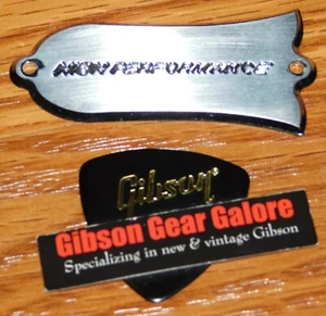 Gibson Les Paul Truss Rod Cover SG Metal Guitar Parts ES High Performance Lefty - Picture 1 of 3