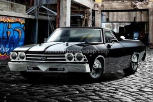 Kyosho Frazer #34419t1B 1/10 elettrico 4x4 1969 Chevy El Camino SS396 - Foto 1 di 6