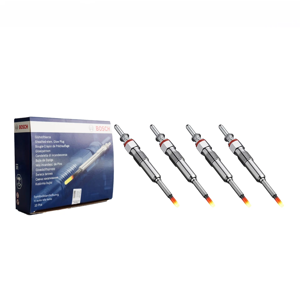 BOSCH 4 Stück Glühkerze Citroen Ford Peugeot Suzuki Volvo 0 250 202 048 GLP055 - Bild 1 von 4