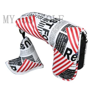 Golf Putter Headcover US Flag Stars and Stripes Blade Head Cover Magnetic Mini P - Picture 1 of 5