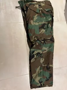 pantalone m65 woodland med reg,gi,nuovo vecchio stock,nyco 1985 - Foto 1 di 6