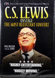 C.S. Lewis Onstage: The Most Reluctant Convert NEW DVD Max McLean Performance - Picture 1 of 2