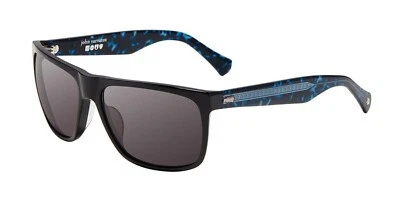 John Varvatos Sunglasses V543 61mm Black / Blue Tortoise Grey - Made in Japan - Image 1 of 2