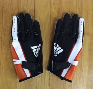 Guantes de fútbol americano Adidas 6.0 NFL adi147. Negro/Naranja/Blanco - 3XL - Imagen 1 de 3