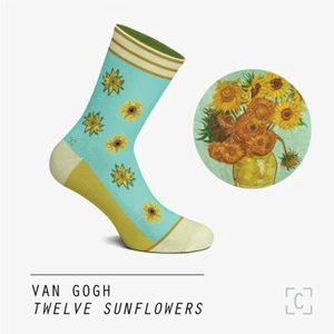Curator Socks - 12 Sunflowers - Picture 1 of 3