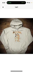 Bluey Mum Mom Hoodie Cream S M L Xl 2xl 3xl 4xl 5xl - Picture 1 of 1