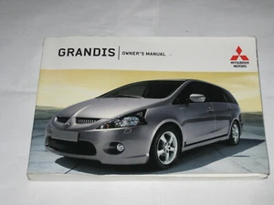 MITSUBISHI GRANDIS Owners Handbook Pack 2003-2009 - Picture 1 of 7