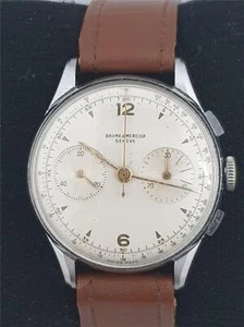 vintage Baume & Mercier chronograph manual movement men watch - Picture 1 of 7