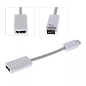 Mini DVI to HDMI Adapter Converter Cable For MAC - Support 1080p Full HD - Picture 1 of 1