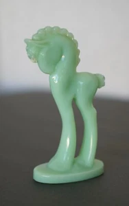 Jadeite Mosser 5" H Jadeite Glass Pony/horse Figurine - Picture 1 of 8