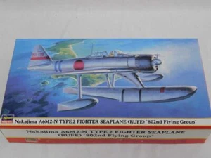 Kit modello in plastica gruppo 1/48 Hasegawa Nakajima A6M2-N tipo 2 idrovolante RUFE 802 - Foto 1 di 2