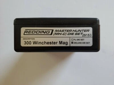 29153 REDDING MASTER HUNTER DELUXE DIE SET - 300 WIN MAG - NEW - FREE SHIP! - Image 1 of 2