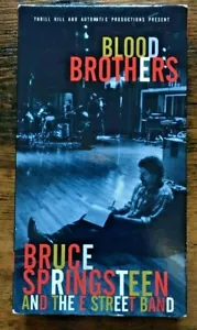 BRUCE SPRINGSTEEN & E STREET BAND ~ BLOOD BROTHERS ~ VHS + FREE DVD - Picture 1 of 2