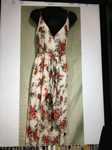 ladies long floral feminine dress - Bild 1 von 5