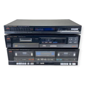 FISHER Stereo Components Cassette Deck CR-W74H CD AD-823 Tuner FM-270A FOR PARTS - Picture 1 of 24