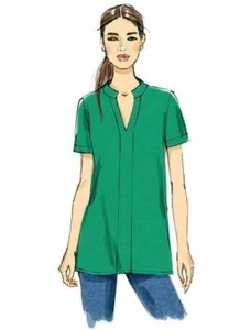 Vogue Sewing Pattern 9151 Ladies Misses V Neck Tunics Dress Size 4-14 Uncut - Picture 1 of 1