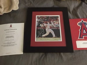 Howie Kendrick signed autographed framed photo Washington nationals Angels MLB - Picture 1 of 7