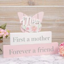 Mothers Day Mantel Plaque, Mother and Friend, 10x8", Sophia Gift Collection