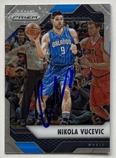 NIKOLA VUCEVIC RC SIGNED IP 2016-17 PANINI PRIZM #142 ORLANDO MAGIC ROOKIE AUTO