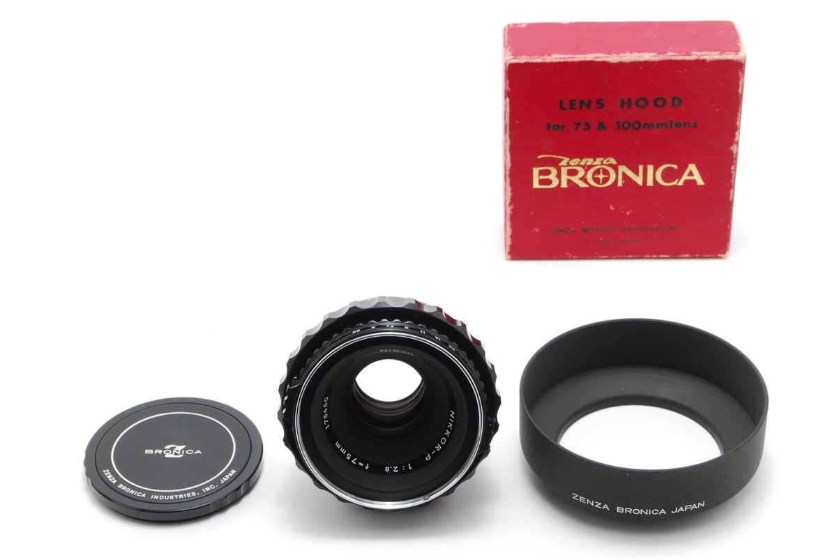 Nikon NIKKOR 75mm Focal Camera Lenses for Bronica for sale Nikon NIKKOR 75mm Focal Camera Lenses for Bronica for sale