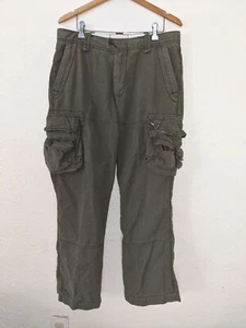 Vintage Polo Ralph Lauren 34x30 Military Paratrooper Pilot Olive Cargo Pant rrl - Bild 1 von 10