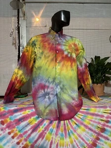 Herren Tiedye Oberhemd - Bild 1 von 2
