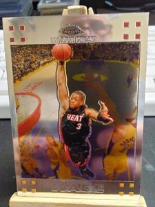 2007-08 Topps Chrome #3 Dwyane Wade -Miami Heat-