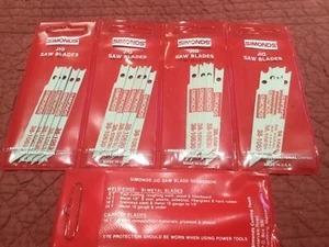 Simonds 1/4"" Schaft Stichsägeblätter 24 tpi Metallschneiden USA - Bild 1 von 2