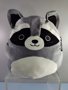 RARE NEW W/ TAGS SQUISHMALLOWS ROCKY THE RACOON 16" PLUSH - Picture 1 of 4