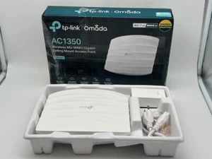 TP-Link AC1350 (EAP225) Wireless MU-MIMO Gigabit Ceiling Mount Access Point - Picture 1 of 5