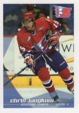 2007/08 Spokane Chiefs - CHRIS LANGKOW [HKM Zvolen] Slovakia