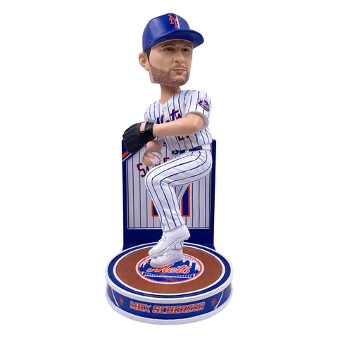 Max Scherzer New York Mets Hero Series Bobblehead MLB Baseball Cover