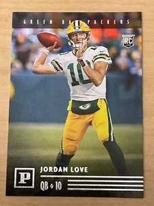 2020 PANINI CHRONICLES FOOTBALL # PA-4 JORDAN LOVE MT NFL ROOKIE CARD - Picture 1 of 2