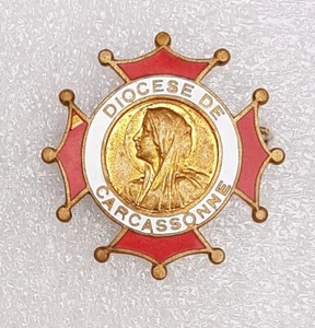 Collection : insigne : religieux : Diocèse de Carcassonne - Foto 1 di 2