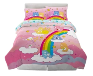 Care Bears "Walk on Sunshine" Kids Reversible Bed Set-W84633208556, W84618150396 - Picture 1 of 12
