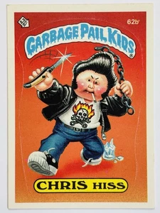 1985 Topps Garbage Pail Kids -Series 2 -Glossy #62b CHRIS HISS (EX) SEE PICS! - Picture 1 of 14