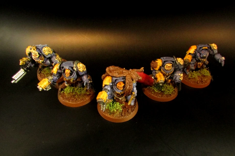 Citadel /  Warhammer 40k Plastic Space Wolves Wolf Guard Terminators - Image 1 of 4