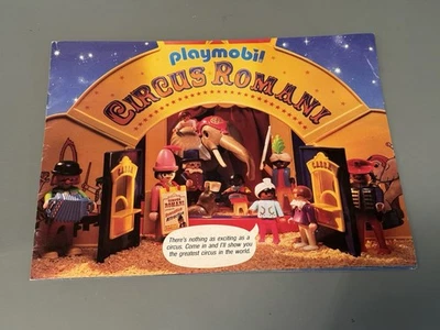 Vintage Playmobil 3720 Romani Acrobat Circus Manual / Brochure 09/92 - Image 1 of 4