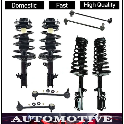 Puntales delanteros y traseros originales con barra estabilizadora para Toyota Avalon 1997-2003 3,0 L garantía de por vida Foto 1 de 2